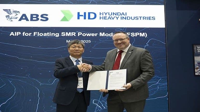 ABS approves floating SMR