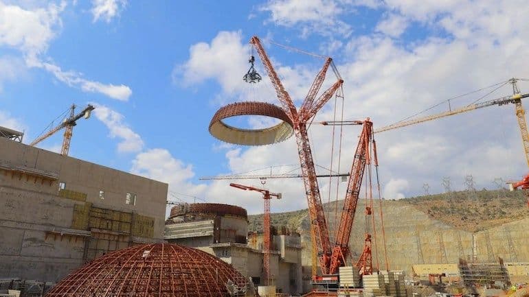 Akkuyu unit 2 containment advances