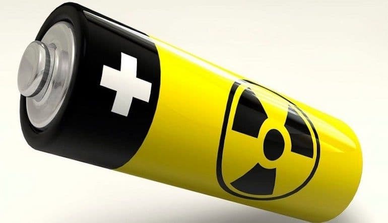 Betavoltaic battery targets space use