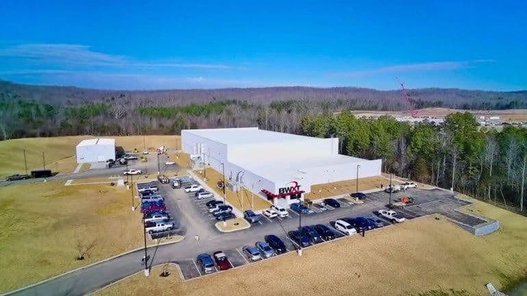 BWXT launches centrifuge facility
