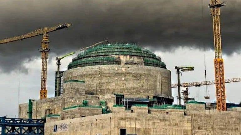 Changjiang 3 dome concreting complete