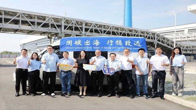 China exports carbon-14 isotope