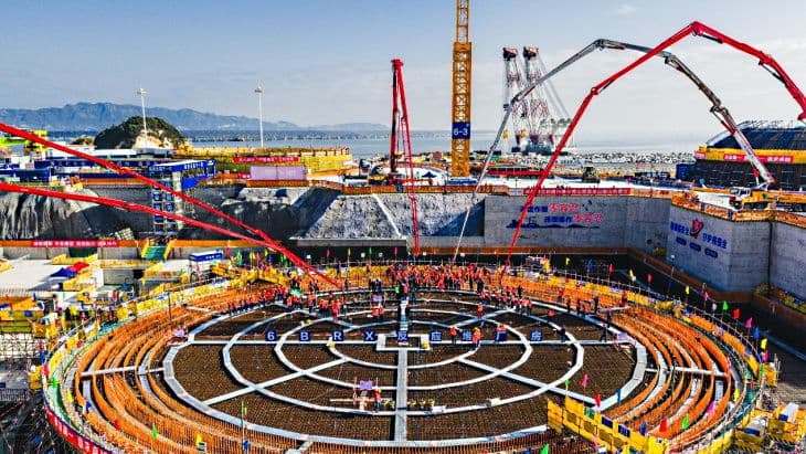 Construction starts on sixth Ningde unit