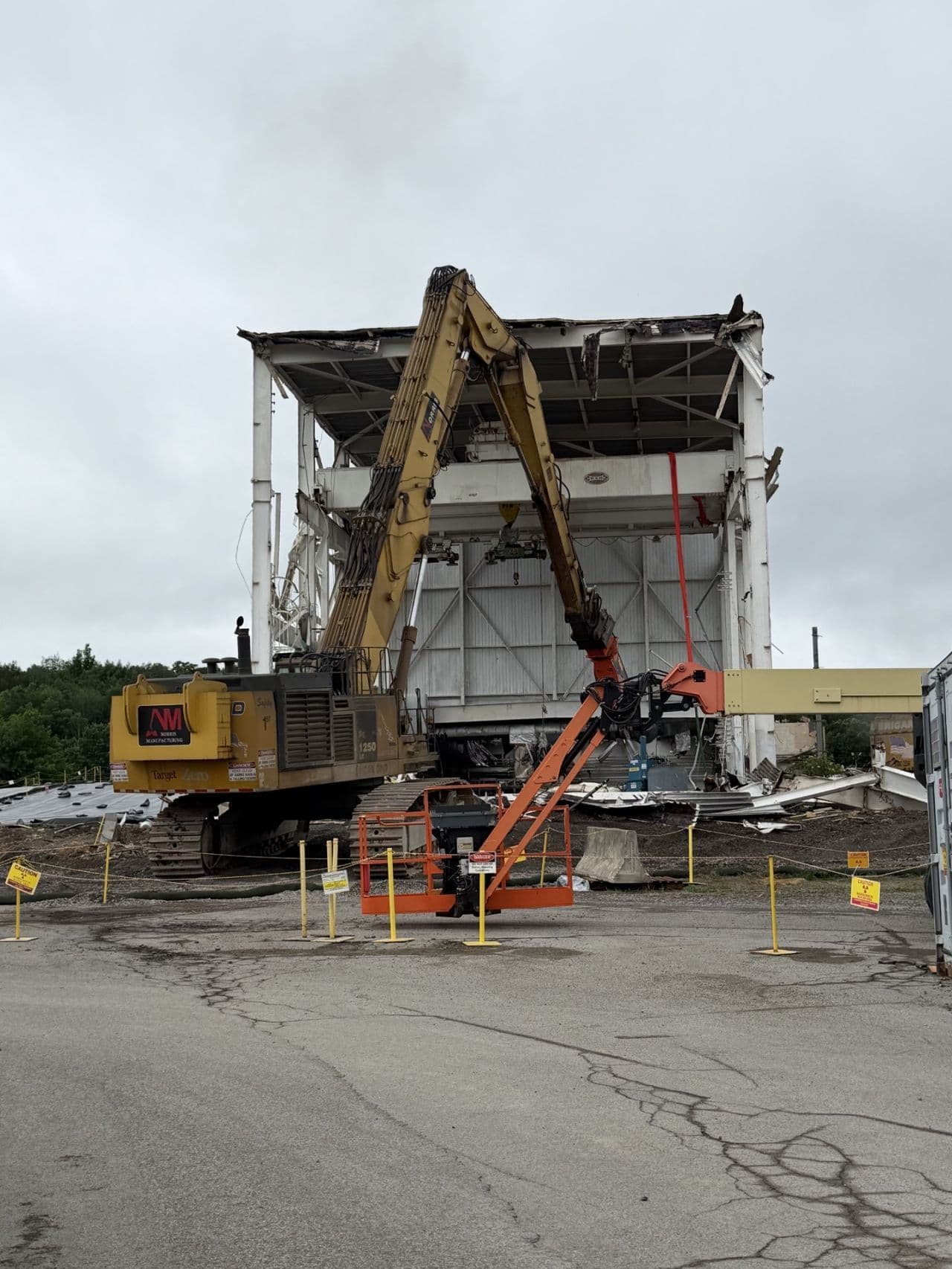 DOE begins West Valley demolition
