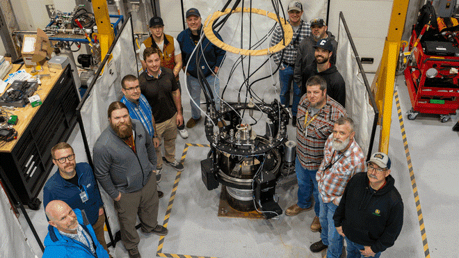 DOE tests new sealing system for spent fuel canisters