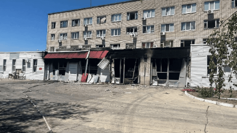 Drone damages ZNPP support facility