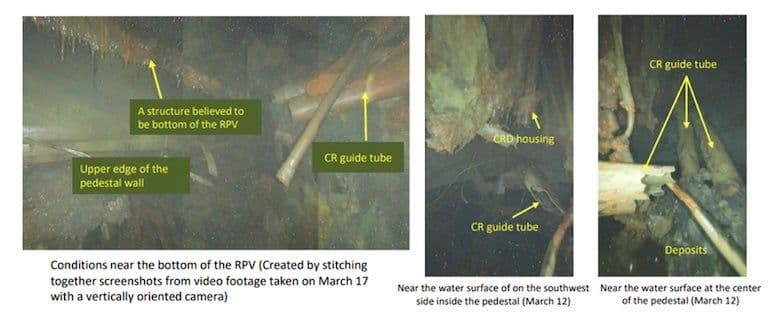 Drone reveals Fukushima 3 debris