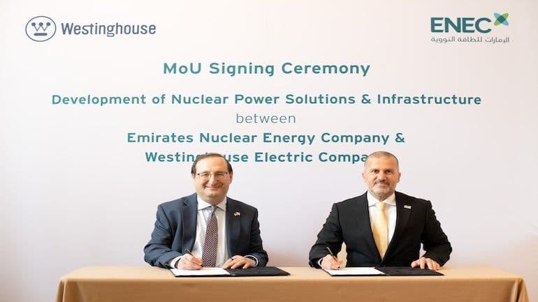 ENEC, Westinghouse to boost US nuclear energy