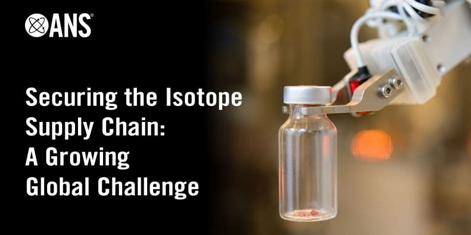 Experts talk on developing the isotope supply chain