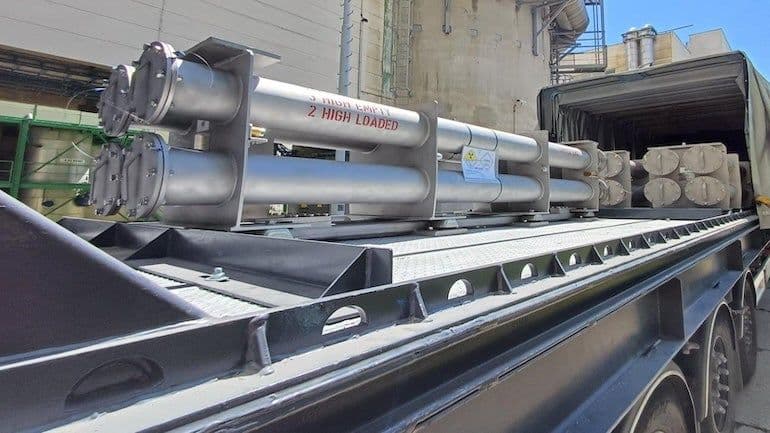 First Westinghouse fuel for Dukovany
