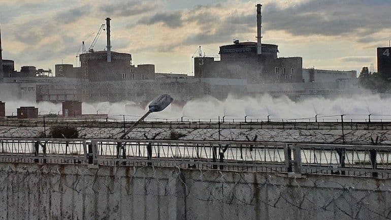 IAEA monitors Zaporizhia cooling