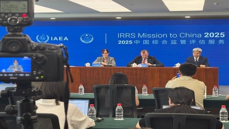 IAEA reviews China’s nuclear safety framework