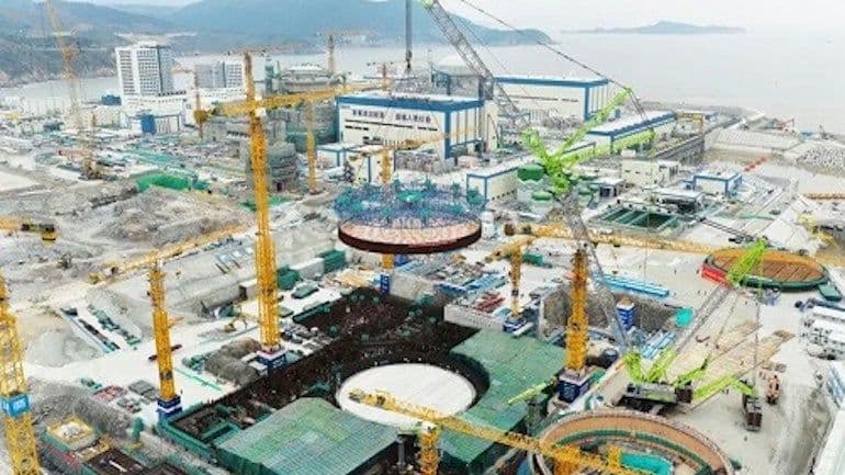 Inner containment installed at Sanao