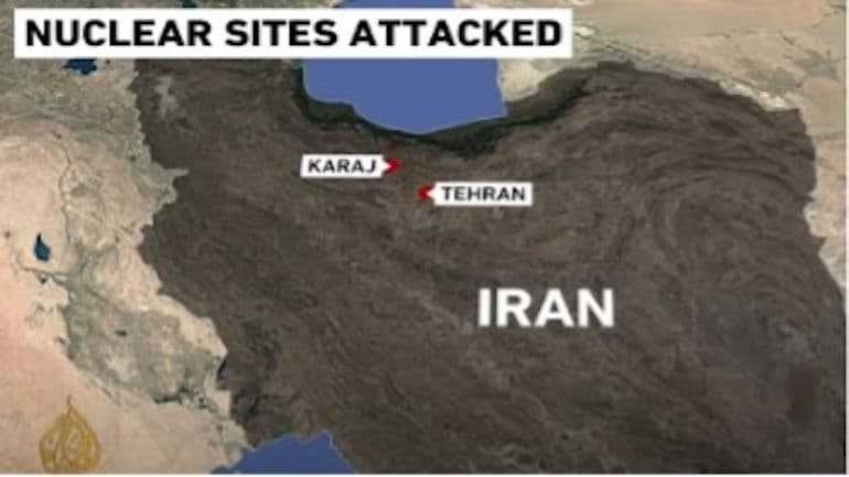 Israeli strikes hit Iran nuclear sites
