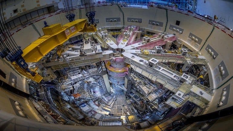 ITER core makes progress