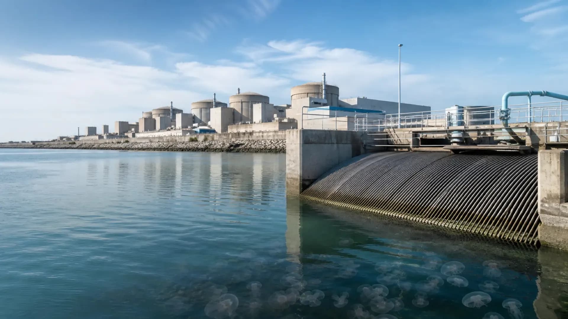 Jellyfish trigger shutdown at Gravelines