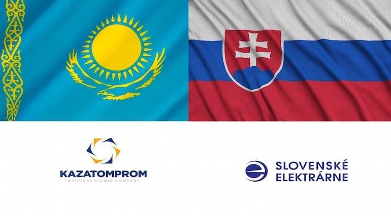Kazatomprom in Slovakia uranium supply deal