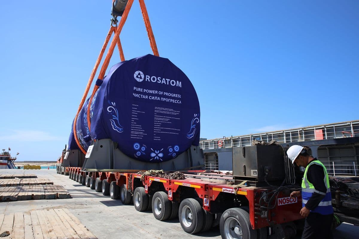 'Largest ever shipment' for a single nuclear plant