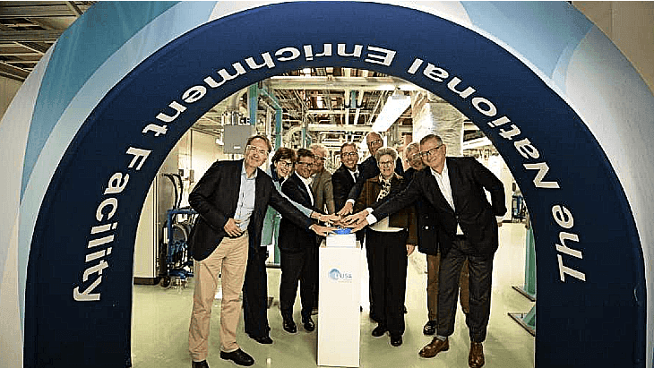 Milestone for Urenco USA expansion project