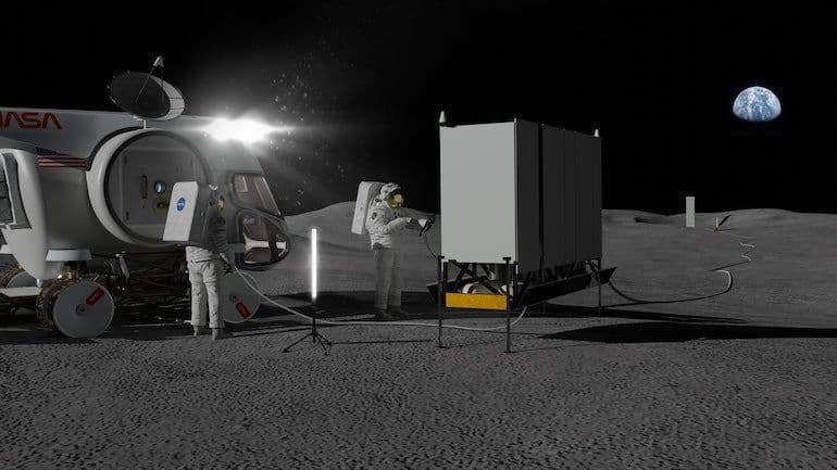 NASA leads lunar nuclear plans
