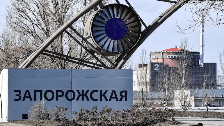 New dam aids cooling water conservation at Zaporizhia