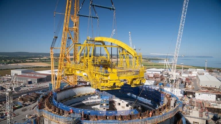 Polar crane installed at HPC 2