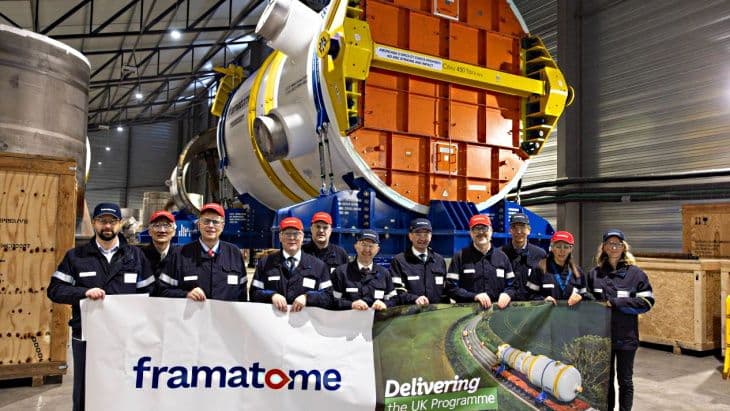 Reactor vessel completed for Hinkley Point C's second unit