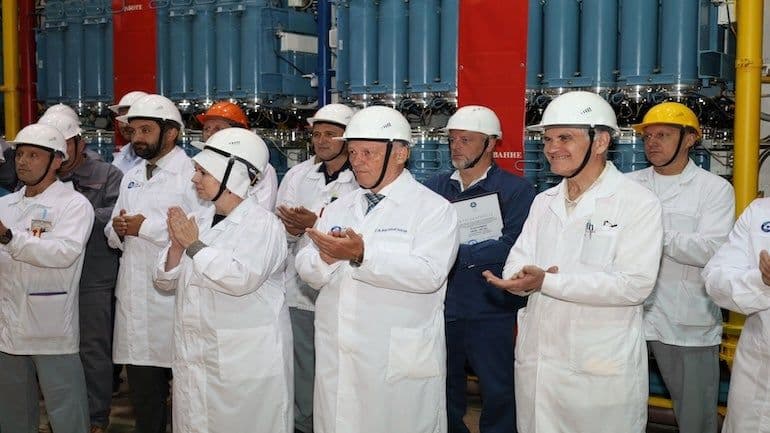 Rosatom upgrades enrichment facility