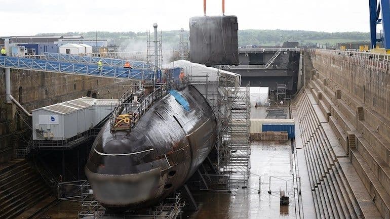 UK to defuel old nuclear subs
