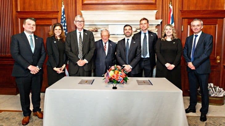 UK-US partnership for HALEU transport packages