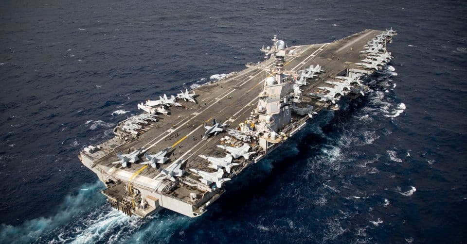 U.S. Navy to power Norfolk base using aircraft carrier