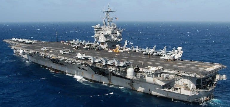 USS Enterprise dismantling contract awarded