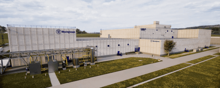 Westinghouse invests in LEU+ plant