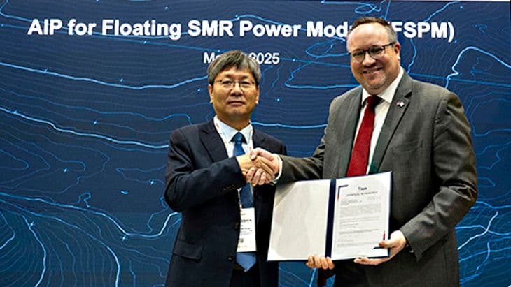 ABS approves second Korean floating SMR plant design