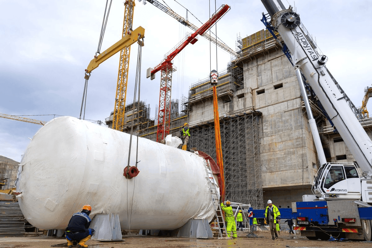 Akkuyu 2 installs passive safety tanks