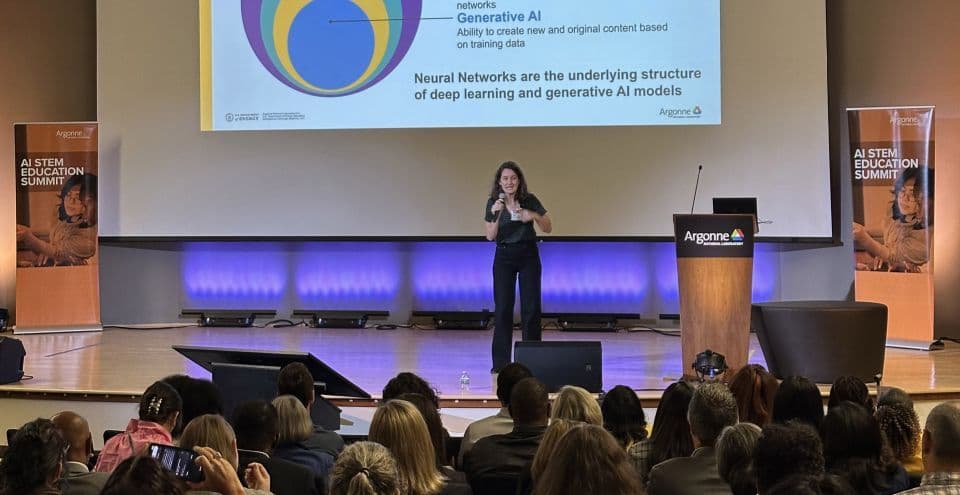 Argonne: Where AI research meets education and training