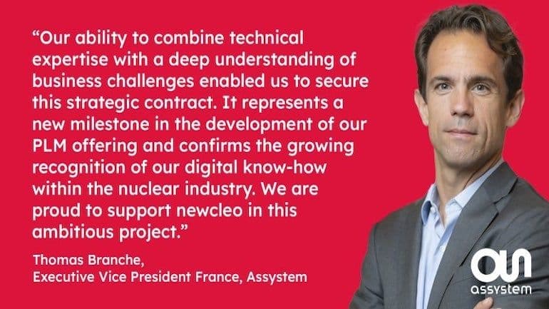 Assystem supports Newcleo digitalisation