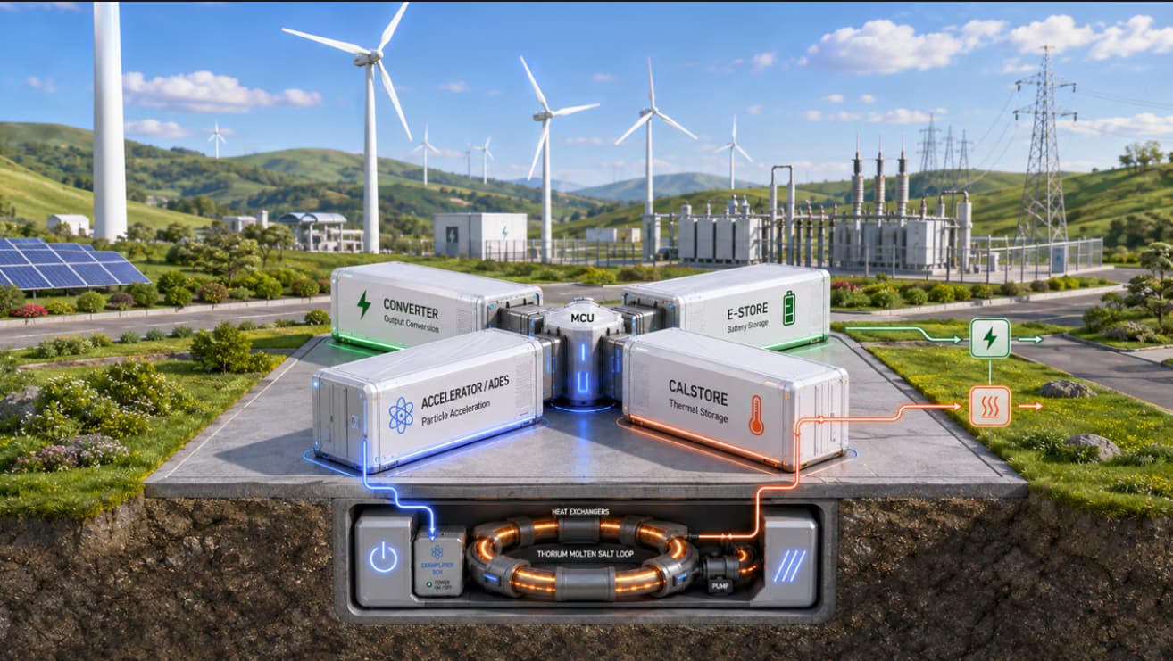 Austrian Start-Up Pitches Container-Sized Thorium Reactor, With Storage Coming First