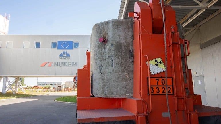 Chornobyl radwaste management begins