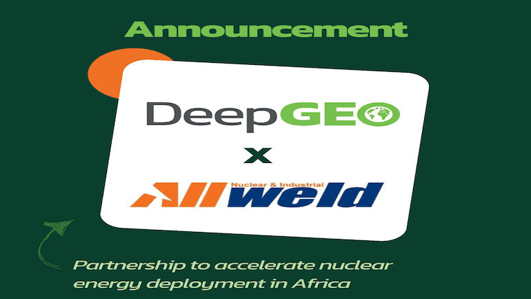 DeepGEO, Allweld promote nuclear in Africa