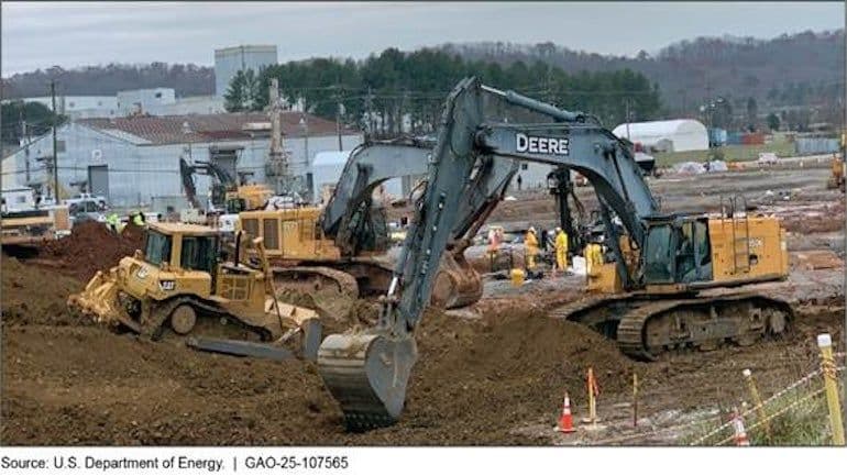 DOE unable to cost clean-up projects