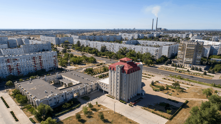 Drone crashes near ZNPP
