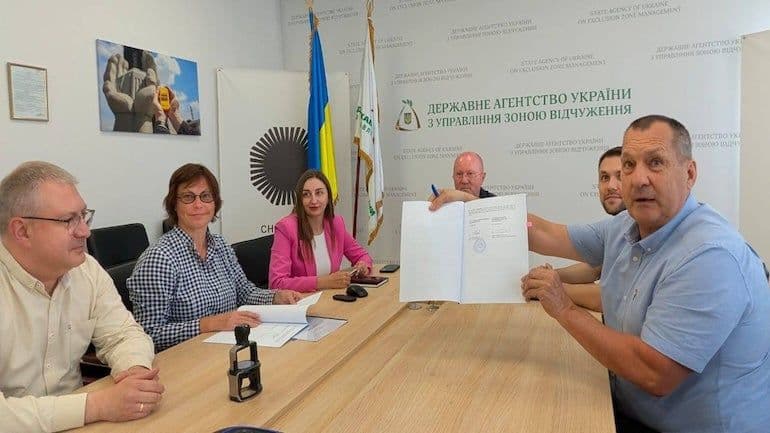 EBRD funding for Chornobyl NSC repairs