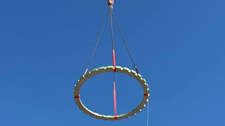El Dabaa reactor support ring arrives, reactor vessel shipped