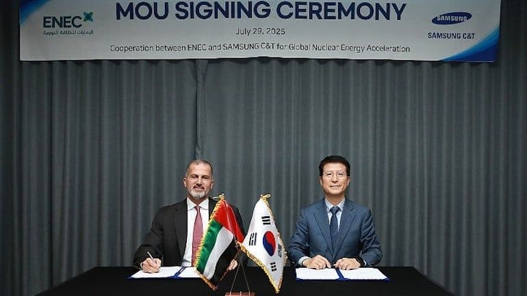 ENEC-Samsung sign nuclear deal