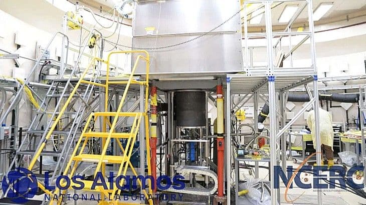 eVinci sets temperature record during zero-power criticality tests