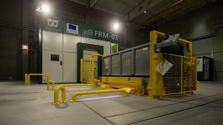 First decontaminated steel from Chernobyl released for reuse
