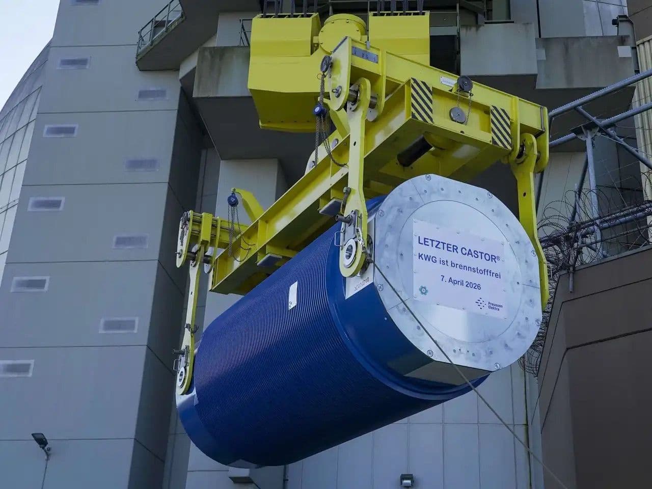 Grohnde nuclear fuel transfer completed