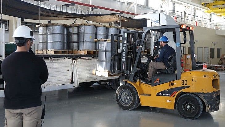 Heavy water delivered for Argentina's RA-10 multipurpose reactor