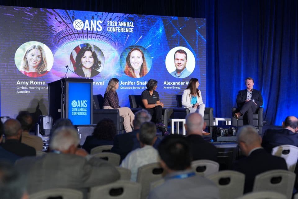 Highlights from first panel of the 2026 ANS Annual Conference